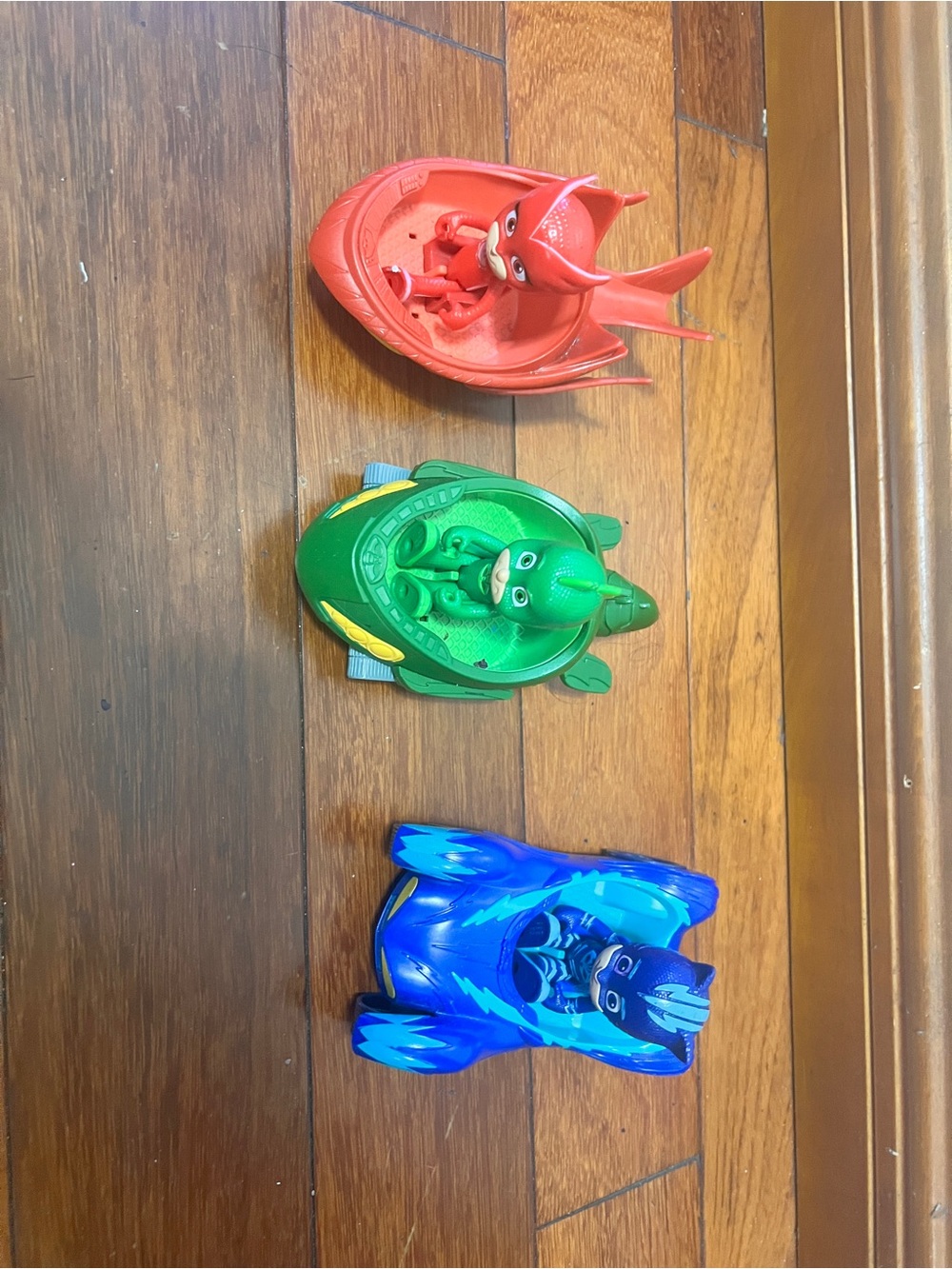 PJ Masks Toy Cars - Catboy, Owlette, Gekko